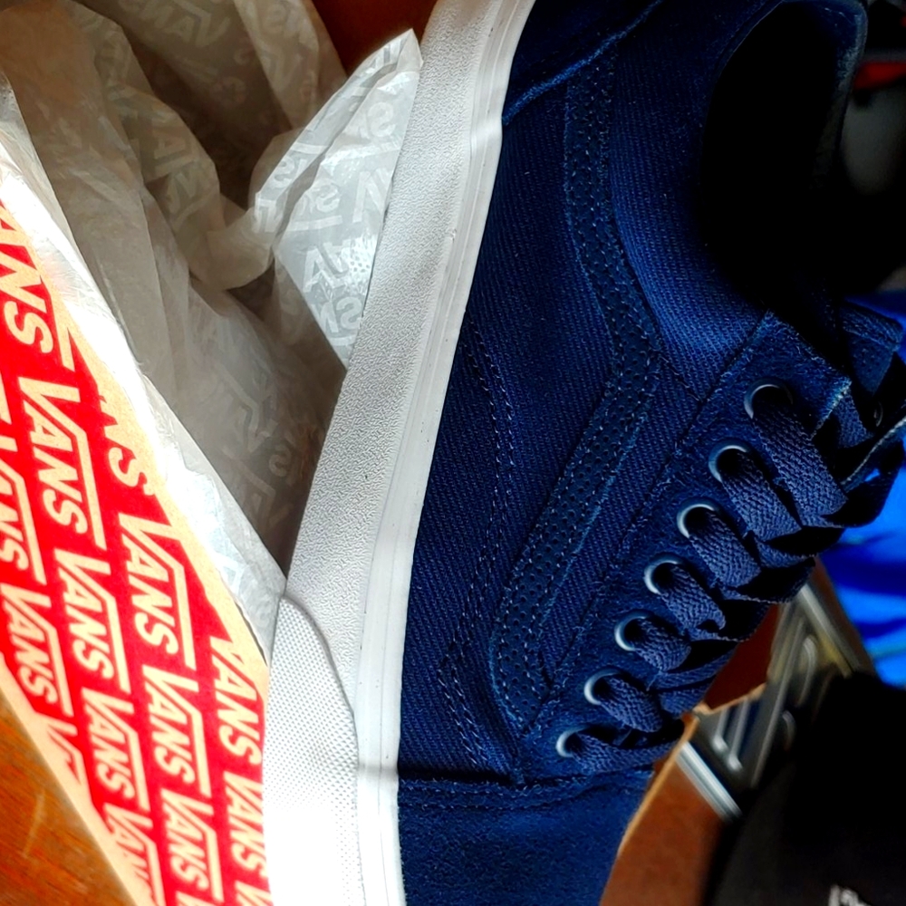 Brand new vans in the box. Never worn